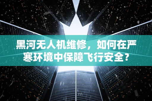 黑河无人机维修，如何在严寒环境中保障飞行安全？