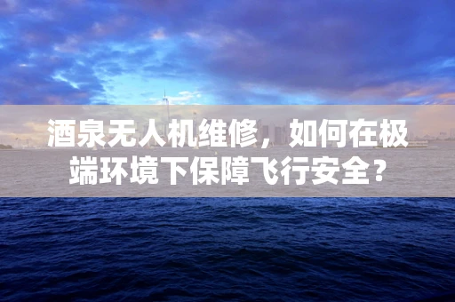 酒泉无人机维修，如何在极端环境下保障飞行安全？