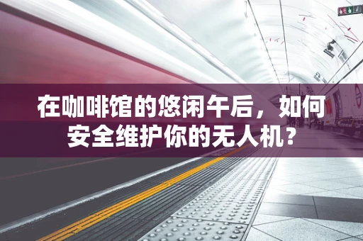 在咖啡馆的悠闲午后，如何安全维护你的无人机？