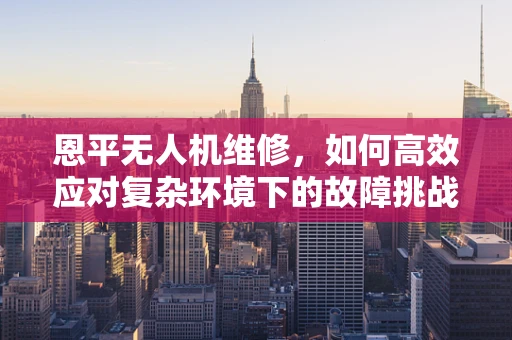 恩平无人机维修，如何高效应对复杂环境下的故障挑战？