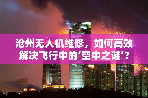 沧州无人机维修，如何高效解决飞行中的‘空中之谜’？