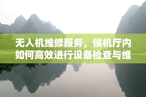 无人机维修服务，候机厅内如何高效进行设备检查与维护？