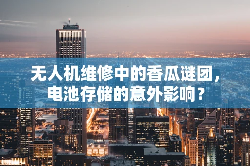 无人机维修中的香瓜谜团，电池存储的意外影响？