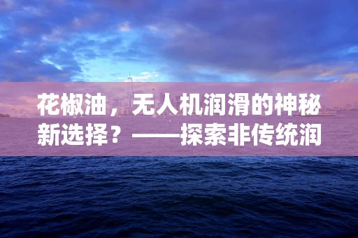 花椒油，无人机润滑的神秘新选择？——探索非传统润滑剂在无人机维修中的应用