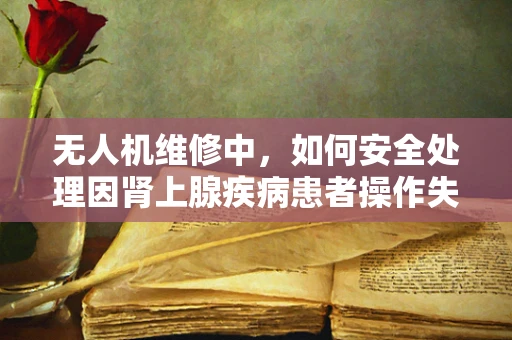 无人机维修中，如何安全处理因肾上腺疾病患者操作失误导致的紧急情况？