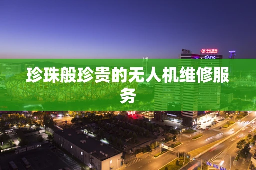 珍珠般珍贵的无人机维修服务