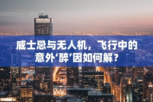 威士忌与无人机，飞行中的意外‘醉’因如何解？