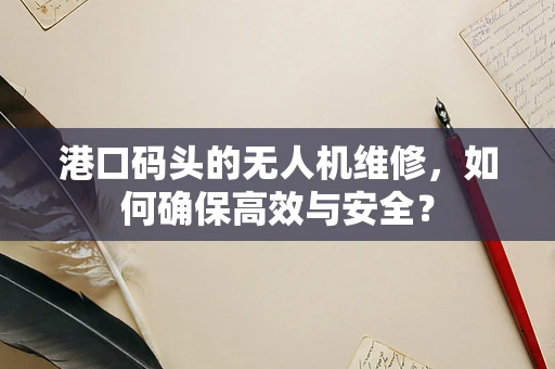 港口码头的无人机维修，如何确保高效与安全？
