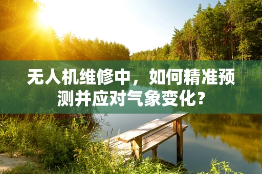 无人机维修中，如何精准预测并应对气象变化？