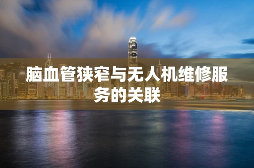 脑血管狭窄与无人机维修服务的关联