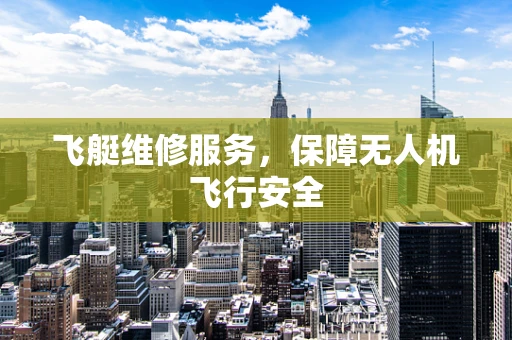 飞艇维修服务，保障无人机飞行安全