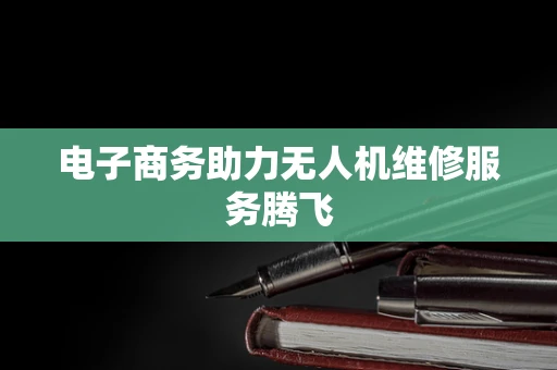 电子商务助力无人机维修服务腾飞