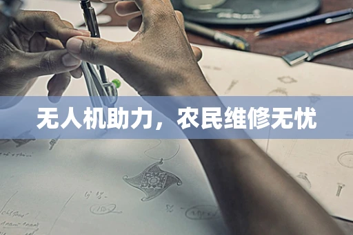 无人机助力，农民维修无忧