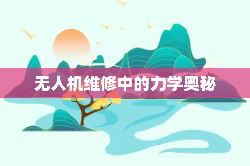 无人机维修中的力学奥秘