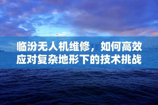 临汾无人机维修，如何高效应对复杂地形下的技术挑战？