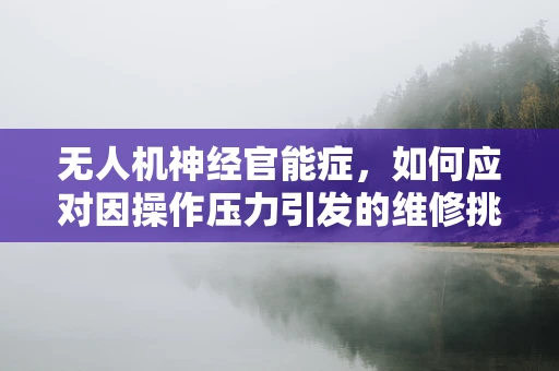 无人机神经官能症，如何应对因操作压力引发的维修挑战？