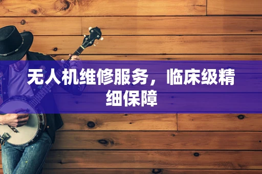 无人机维修服务，临床级精细保障