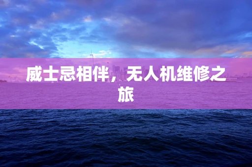 威士忌相伴，无人机维修之旅