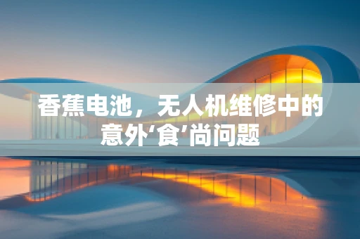 香蕉电池，无人机维修中的意外‘食’尚问题