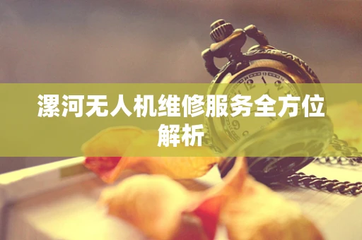 漯河无人机维修服务全方位解析