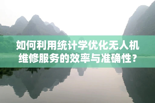 如何利用统计学优化无人机维修服务的效率与准确性？