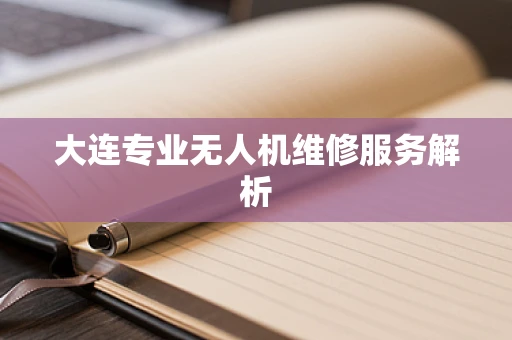 大连专业无人机维修服务解析