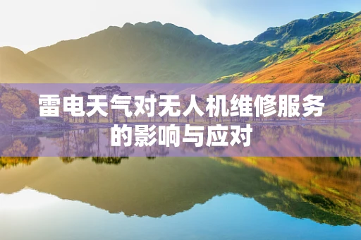 雷电天气对无人机维修服务的影响与应对