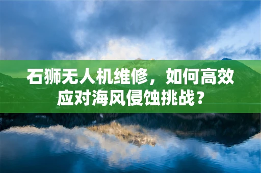 石狮无人机维修，如何高效应对海风侵蚀挑战？