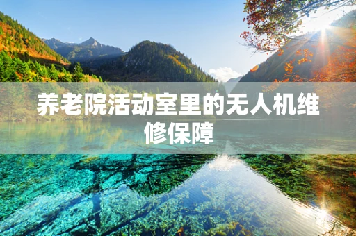 养老院活动室里的无人机维修保障