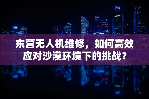 东营无人机维修，如何高效应对沙漠环境下的挑战？
