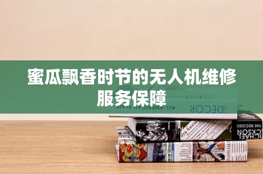 蜜瓜飘香时节的无人机维修服务保障