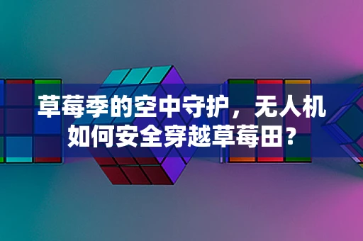 草莓季的空中守护，无人机如何安全穿越草莓田？