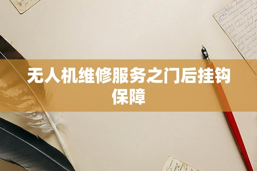 无人机维修服务之门后挂钩保障