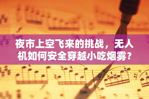 夜市上空飞来的挑战，无人机如何安全穿越小吃烟雾？