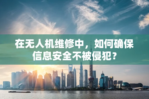 在无人机维修中，如何确保信息安全不被侵犯？