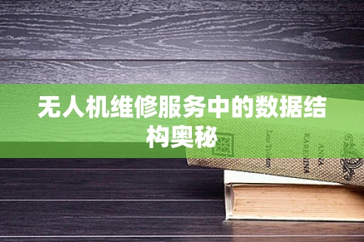 无人机维修服务中的数据结构奥秘
