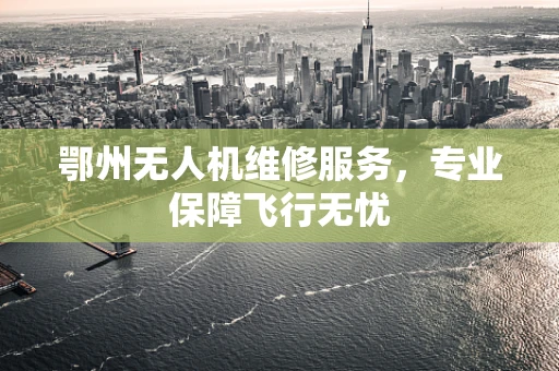 鄂州无人机维修服务，专业保障飞行无忧