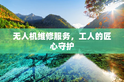 无人机维修服务，工人的匠心守护