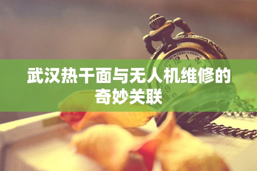 武汉热干面与无人机维修的奇妙关联