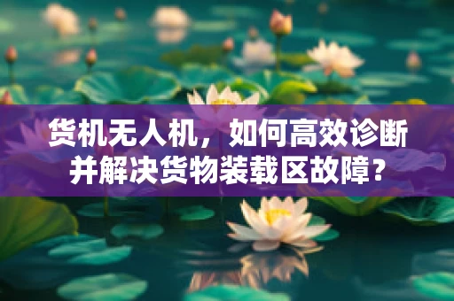 货机无人机，如何高效诊断并解决货物装载区故障？