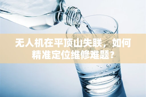 无人机在平顶山失联，如何精准定位维修难题？