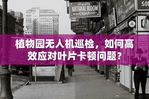 植物园无人机巡检，如何高效应对叶片卡顿问题？