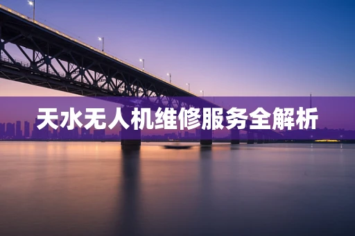 天水无人机维修服务全解析