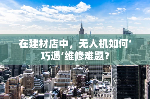 在建材店中，无人机如何‘巧遇’维修难题？