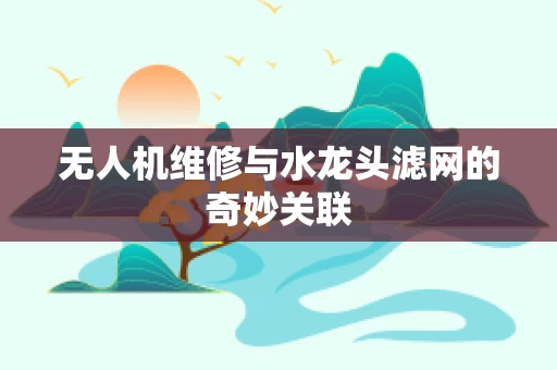 无人机维修与水龙头滤网的奇妙关联