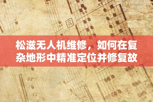 松滋无人机维修，如何在复杂地形中精准定位并修复故障？