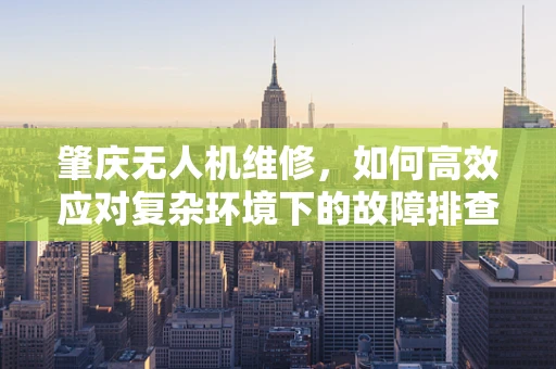 肇庆无人机维修，如何高效应对复杂环境下的故障排查？