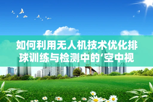 如何利用无人机技术优化排球训练与检测中的‘空中视角’？
