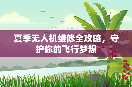 夏季无人机维修全攻略，守护你的飞行梦想