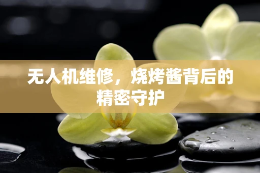 无人机维修，烧烤酱背后的精密守护